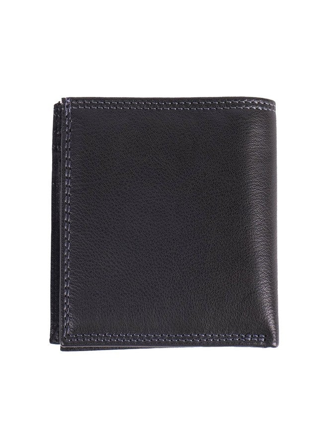 PERF Men’s Genuine Leather Wallet | Classic Solid Design | Multi-Compartment | Premium Feel & Royal Aesthetic | Stylish Modern Finish - Image 1